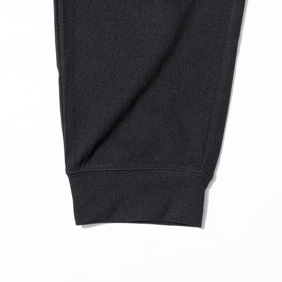 MENS ロング丈 ルームパンツ(クールWSP Tnr ブラック M) 5枚目画像