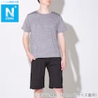 MENS ルームウェアセット メッシュ (クール nr ブラック M) 1枚目画像