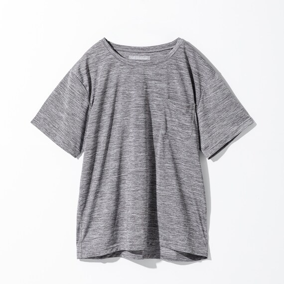 MENS ルームウェアセット メッシュ (クール nr ブラック M) 2枚目画像