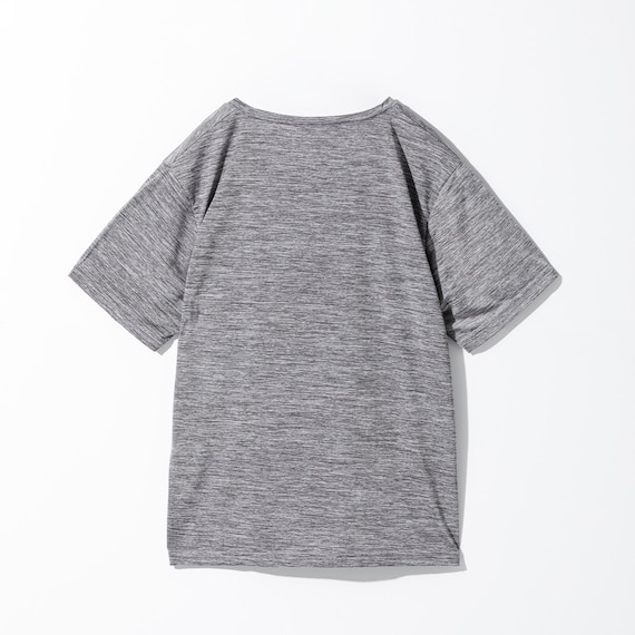 MENS ルームウェアセット メッシュ (クール nr ブラック M) 3枚目画像