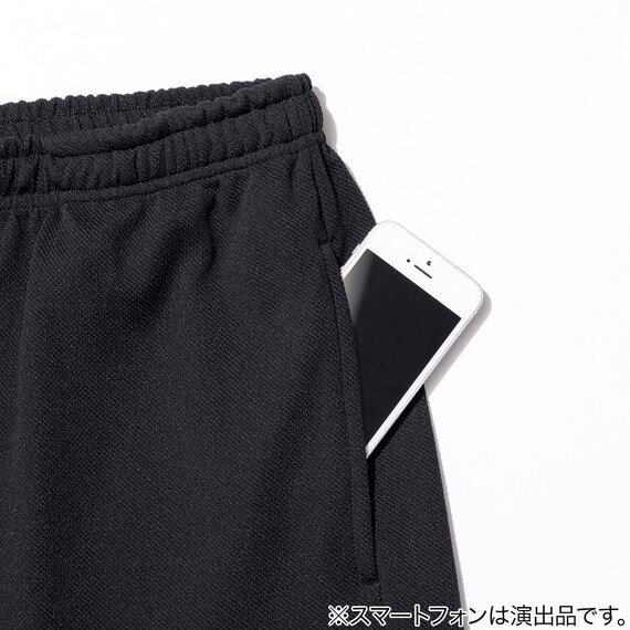 MENS ルームウェアセット メッシュ (クール nr ブラック M) 8枚目画像