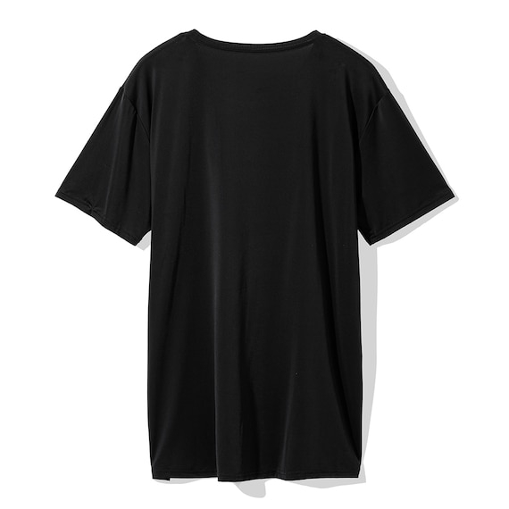 MENS ルームウエアセット(クールSP nrl ブラック M) 3枚目画像