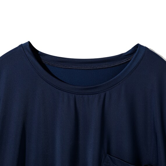 MENS ルームウエアセット(クールSP nrs ネイビー M) 4枚目画像