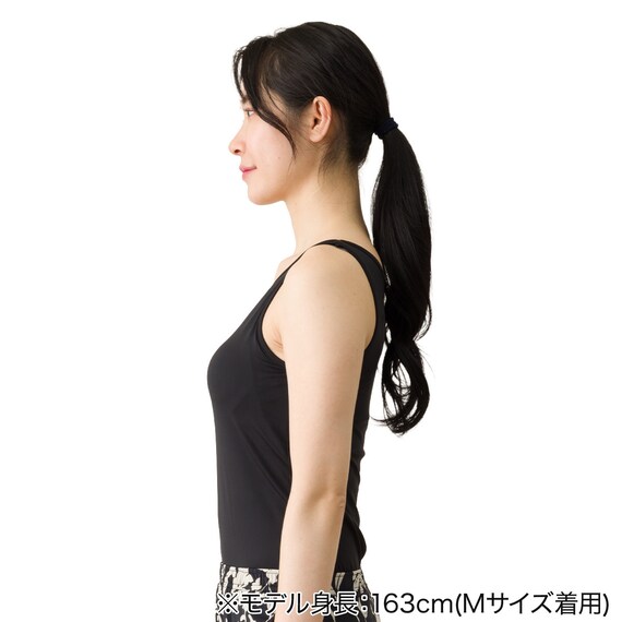 WOMENS タンクブラトップ(クールSP nr ブラック M) 3枚目画像