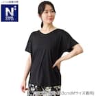 WOMENS ドルマン袖 Tシャツ(クールSP nr ブラック M) 1枚目画像
