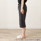 WOMENS 7分丈パンツ(クール nrt ブラック M) 3枚目画像