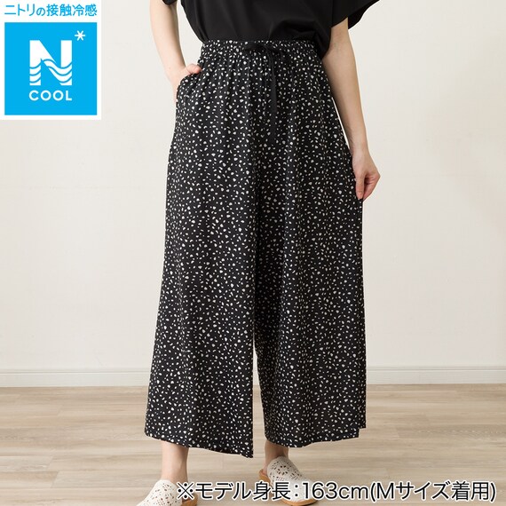 WOMENS ロング丈パンツ(クール nrt ブラック M) 1枚目画像