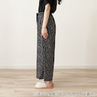 WOMENS ロング丈パンツ(クール nrt ブラック M) 3枚目画像