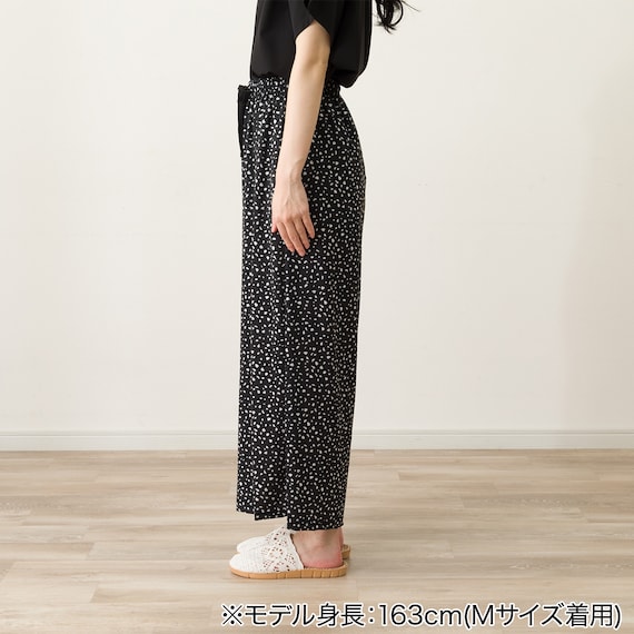 WOMENS ロング丈パンツ(クール nrt ブラック M) 3枚目画像