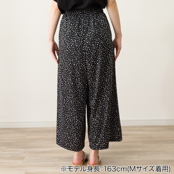 WOMENS ロング丈パンツ(クール nrt ブラック M) 4枚目画像