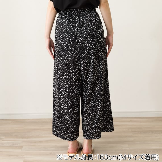 WOMENS ロング丈パンツ(クール nrt ブラック M) 4枚目画像