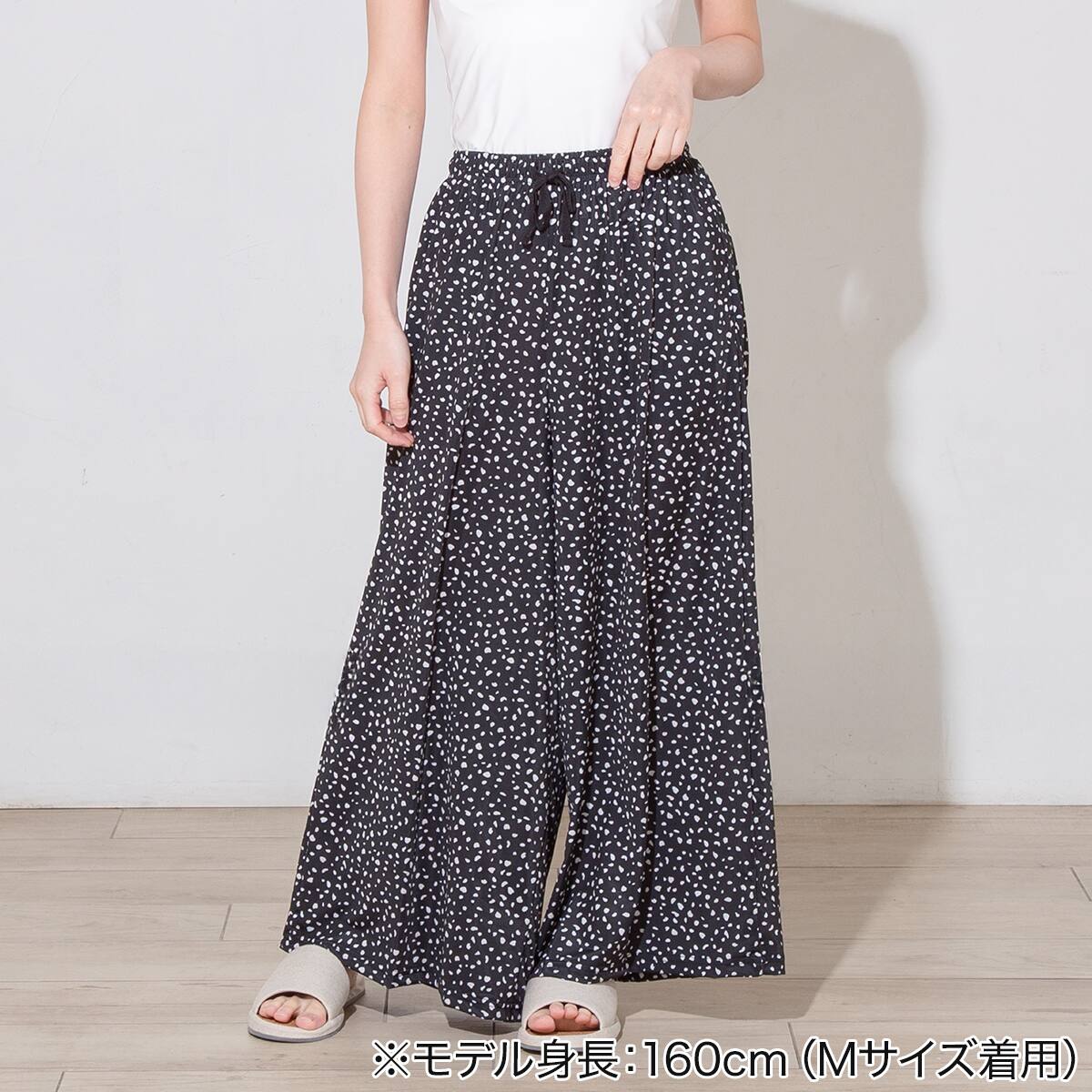 WOMENS ロング丈パンツ(クール nrt ブラック LL) | ニトリネット【公式