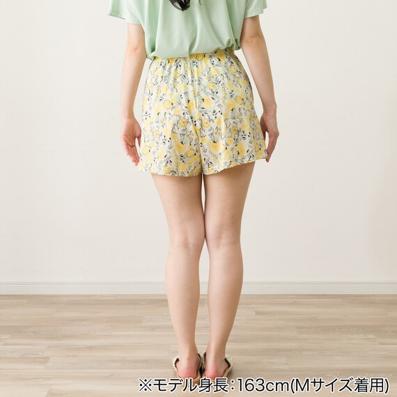 WOMENS ショートパンツ(クールSP nrl イエロー M) 3枚目画像