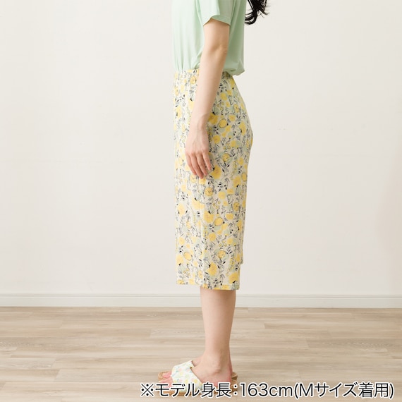 WOMENS 7分丈パンツ(クールSP nrl イエロー M) 3枚目画像