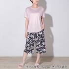 WOMENS 7分丈パンツ(クールSP nrf ブラック LL) 2枚目画像