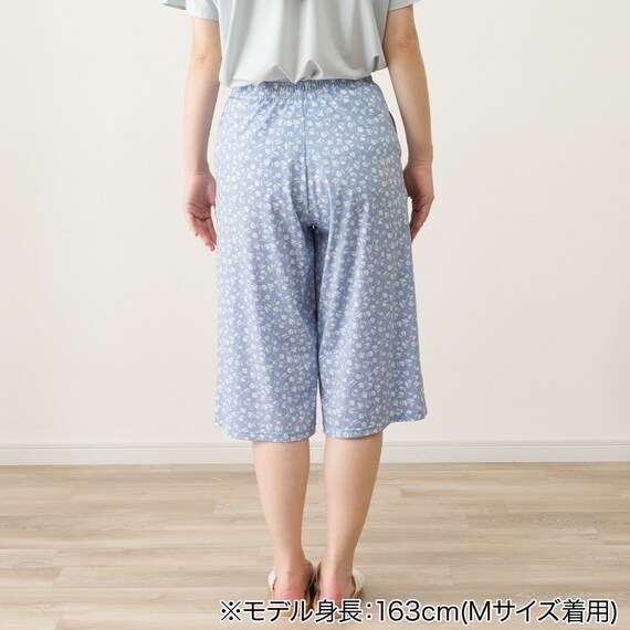 WOMENS 7分丈パンツ(クールSP nrf ブルー M) 3枚目画像