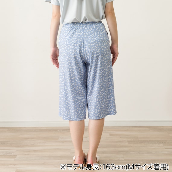 WOMENS 7分丈パンツ(クールSP nrf ブルー M) 3枚目画像