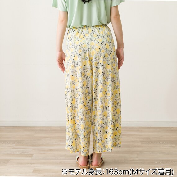 WOMENS ロング丈パンツ(クールSP nrl イエロー M) 3枚目画像