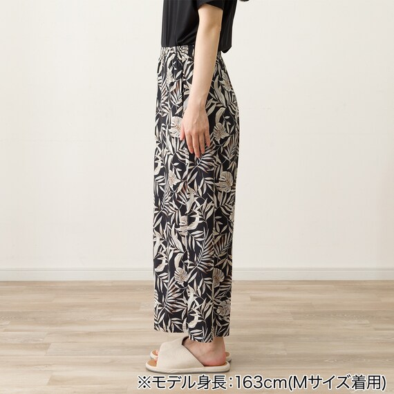 WOMENS ロング丈パンツ(クールSP nrb ブラック M) 2枚目画像