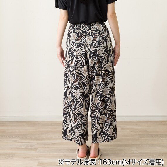 WOMENS ロング丈パンツ(クールSP nrb ブラック M) 3枚目画像