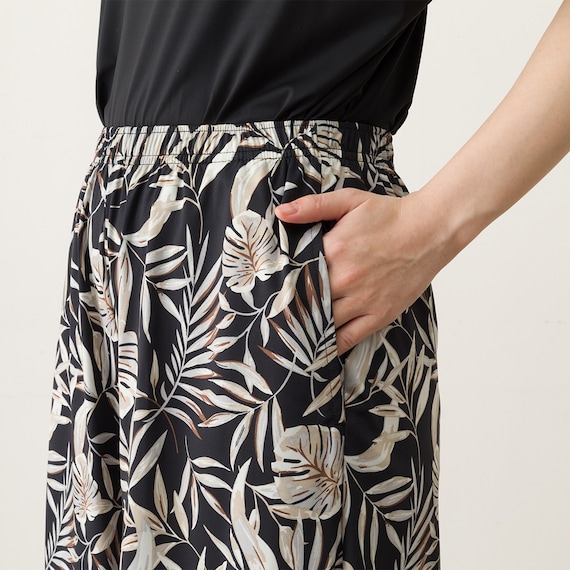 WOMENS ロング丈パンツ(クールSP nrb ブラック M) 4枚目画像