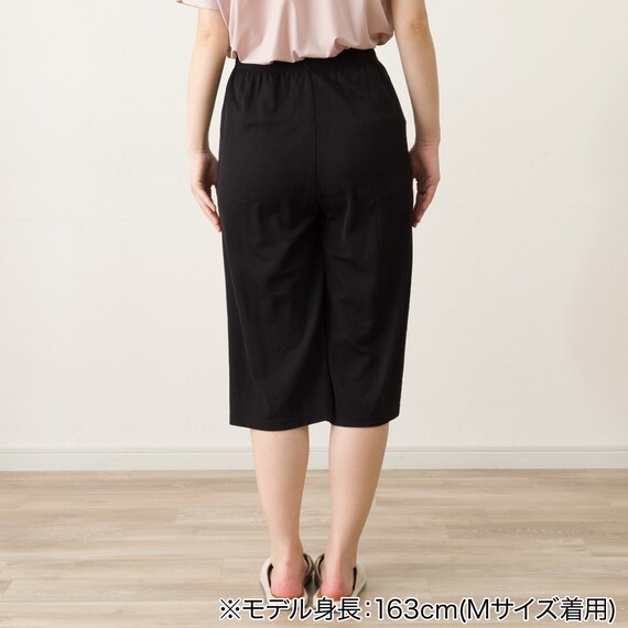 WOMENS 7分丈パンツ(クールWSP nr ブラック M) 4枚目画像