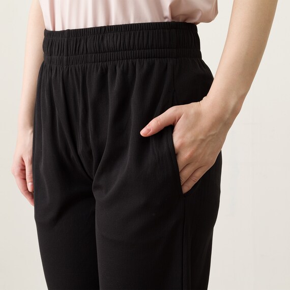 WOMENS ジョガーパンツ(クールWSP nr ブラック M) 5枚目画像