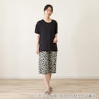 WOMENS ルームウェアセット(クール nrp ブラック M) 3枚目画像