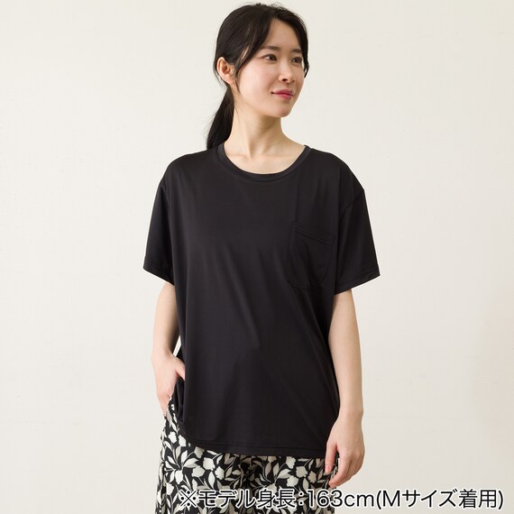 WOMENS ルームウェアセット(クール nrp ブラック M) 6枚目画像