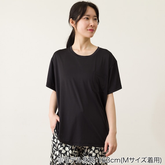 WOMENS ルームウェアセット(クール nrp ブラック M) 6枚目画像