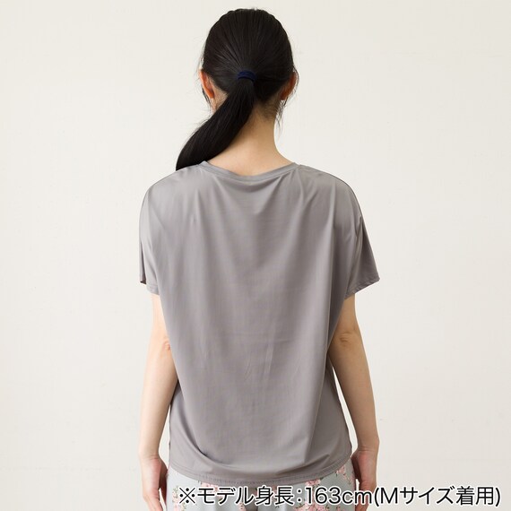 WOMENS ルームウェアセット(クールSP nr グレー M) 8枚目画像