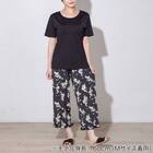 WOMENS カップ付きルームウェアセット(クールSP r ブラック M) 2枚目画像