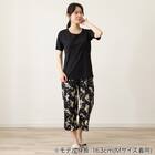 WOMENS カップ付きルームウェアセット(クールSP r ブラック M) 3枚目画像