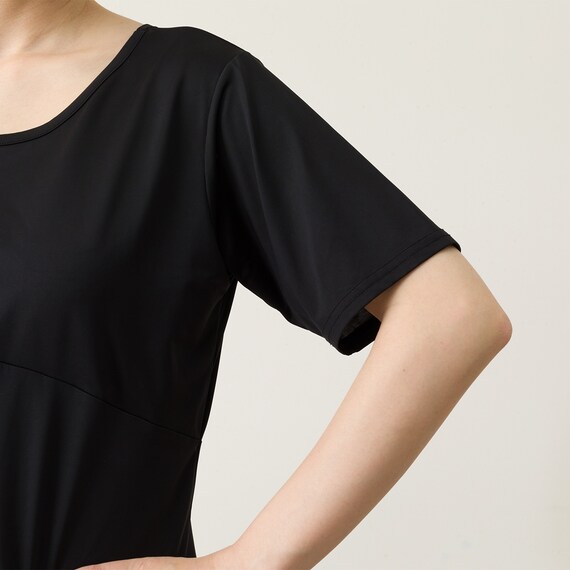 WOMENS カップ付きルームウェアセット(クールSP r ブラック M) 10枚目画像