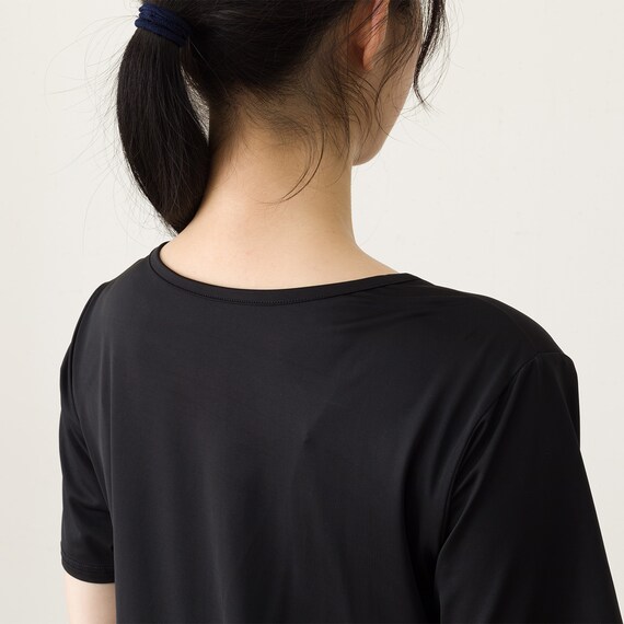 WOMENS カップ付きルームウェアセット(クールSP r ブラック M) 12枚目画像