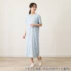 WOMENS リラックスワンピース(クール nrs ブルー M) 3枚目画像