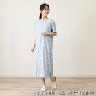 WOMENS リラックスワンピース(クール nrs ブルー L) 3枚目画像
