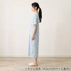 WOMENS リラックスワンピース(クール nrs ブルー L) 4枚目画像