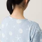 WOMENS リラックスワンピース(クール nrs ブルー L) 10枚目画像