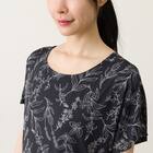 WOMENS ギャザーワンピース(クールSP nrlf ブラック M-L) 6枚目画像