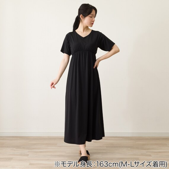 WOMENS ブラトップワンピース(クールSP r ブラック M-L) 4枚目画像