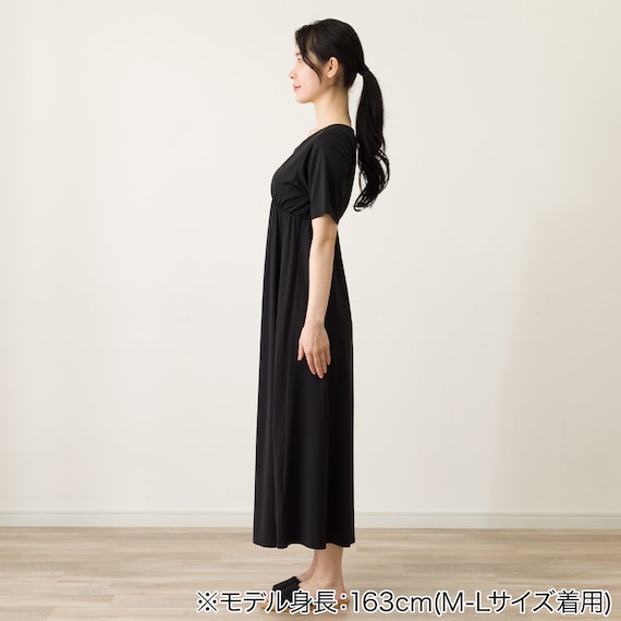 WOMENS ブラトップワンピース(クールSP r ブラック M-L) 5枚目画像