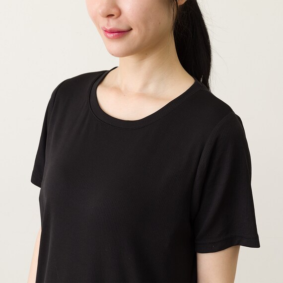 WOMENS ブラトップワンピース(クールWSP ブラック M-L) 6枚目画像