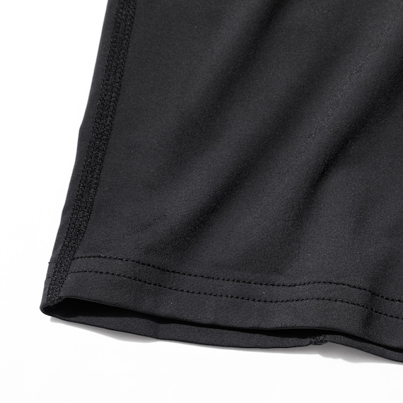 MENS UVカット 長袖Tシャツ(クールSP nr ブラック M) 6枚目画像