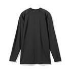 MENS UVカット 長袖Tシャツ(クールSP nr ブラック L) 3枚目画像