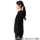 男女兼用 UVカットメッシュパーカー(クールWSP ブラック M) 3枚目画像