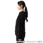 男女兼用 UVカットメッシュパーカー(クールWSP ブラック M) 3枚目画像