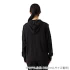 男女兼用 UVカットメッシュパーカー(クールWSP ブラック M) 4枚目画像