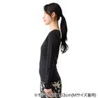 WOMENS UVカット長袖シャツ(クールSP nr ブラック M) 3枚目画像