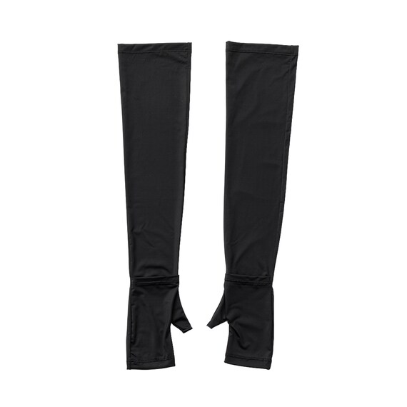 UVカット アームカバー親指付き フリーサイズ(クールSP nr ブラック) 4枚目画像